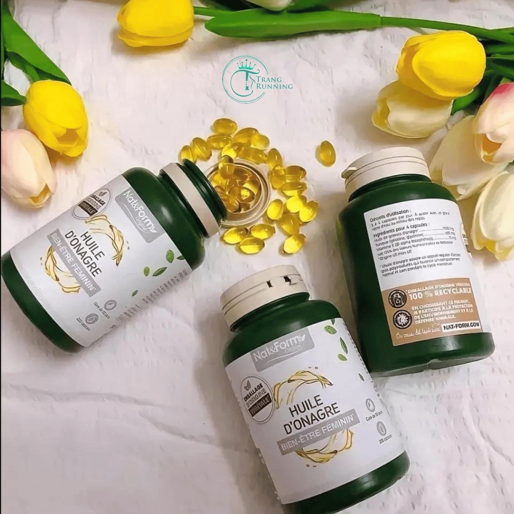 [Pháp] Viên uống tinh dầu hoa anh thảo lưu ly Nat&Form