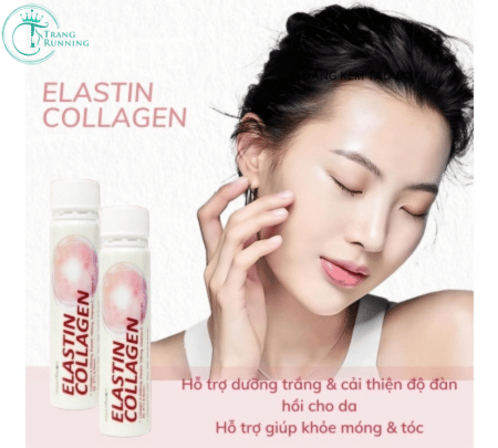 Nước Uống Elastin Collagen MasilRaon Hộp 30 Chai X 25ml Hỗ Trợ Dưỡng Da Móng Tóc