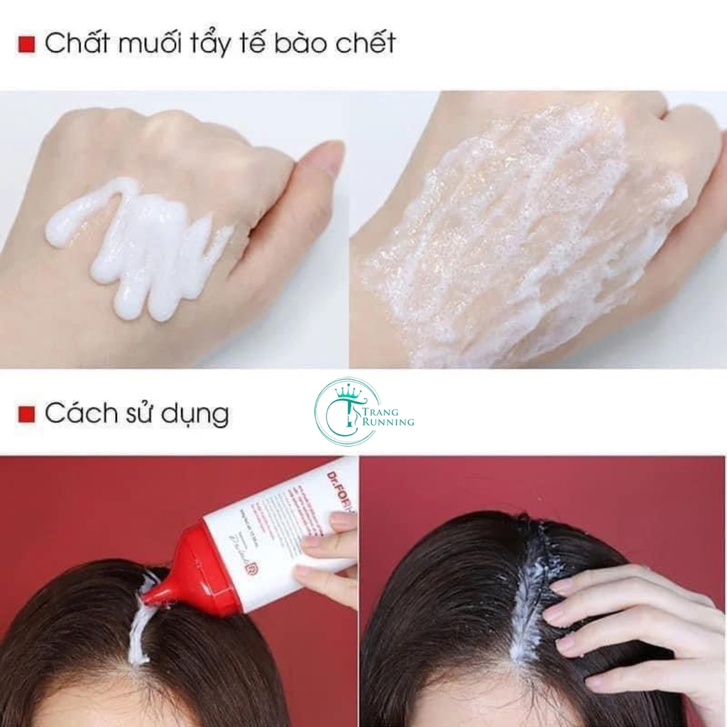 [Hàng Hàn] Muối tẩy tế bào chết da đầu Dr. For Hair Sea Salt Scaler 300g