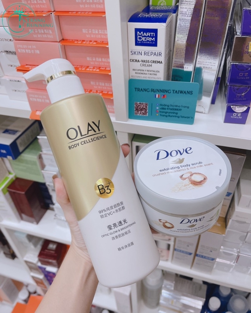 [Hàng Nội Địa Trung] Sữa Tắm OLAY B3 + VITAMIN C