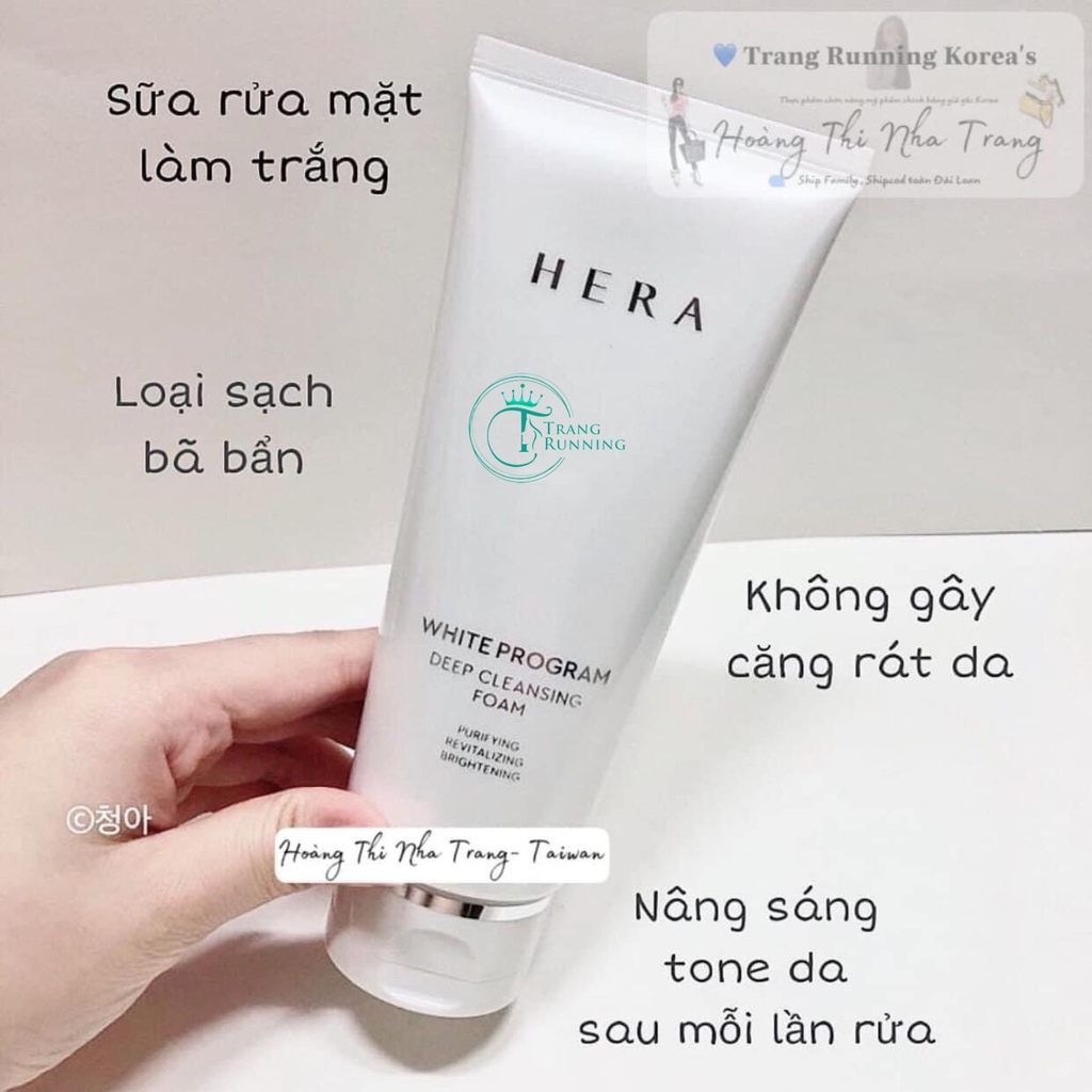 [Hàng Hàn] Sữa rửa mặt Hera Melasolv Program Deep Cleansing Foam