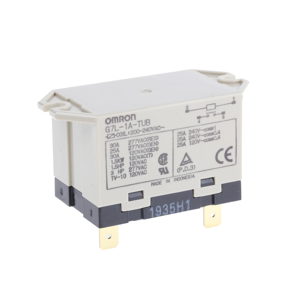 Rơ le: G7L-1A-TUB AC200/240 BY OMI