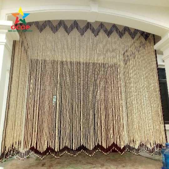 Rèm hạt gỗ bồ đề