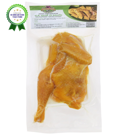 Gà quế ủ muối ( 1,1 - 1,3 kg/ con)