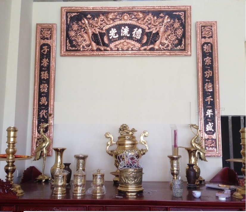 Hoành Phi, Câu đối