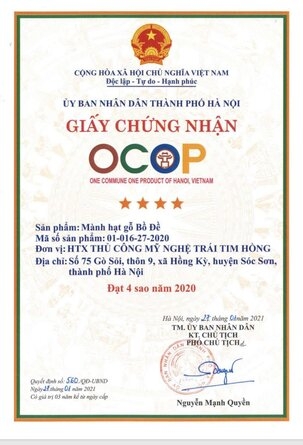 Rèm hạt gỗ bồ đề