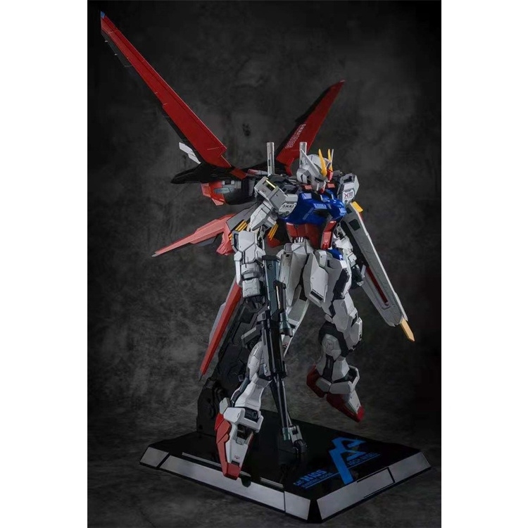 Mô hình Metal Build MB 1/72 Gundam Aile Strike Blue Double Armor Warrior MS 2.0 MCshow