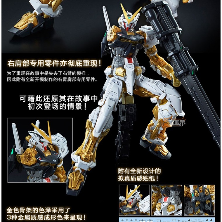 Mô hình lắp ráp RG 1/144 Gundam Astray Gold Frame