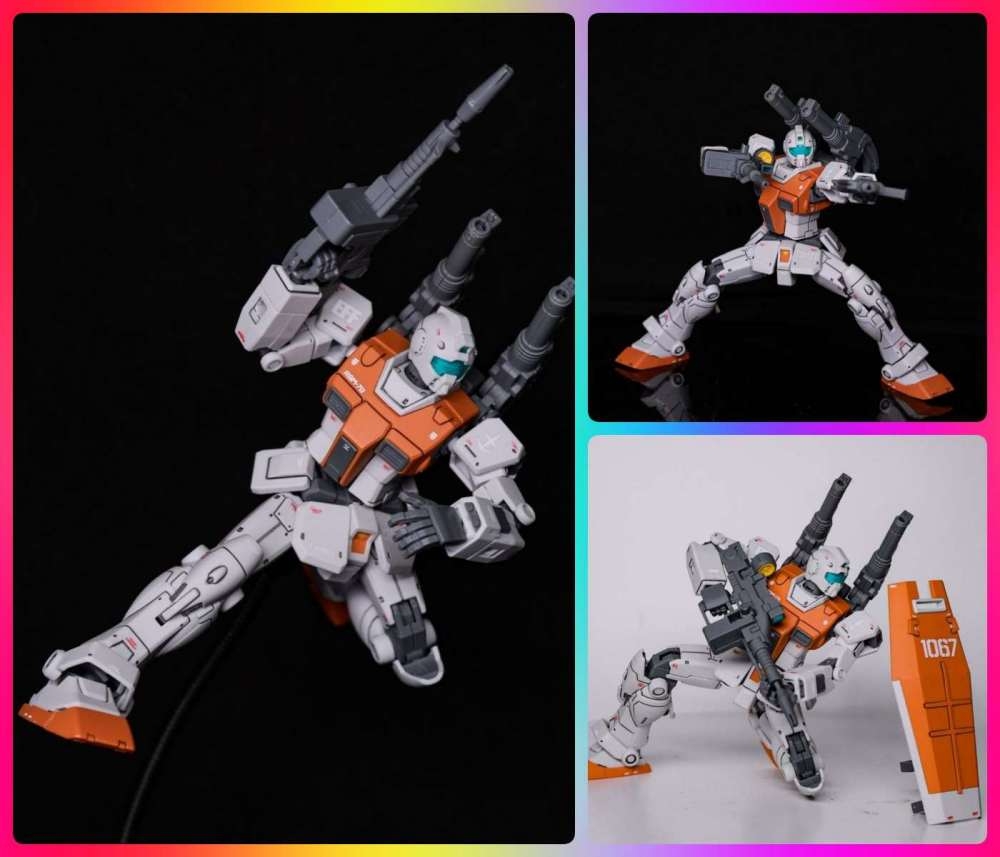 Mô hình lắp ráp Hg 1/144 RGM-79 GM Jim Morocco Front Type GK65297 Gaoke