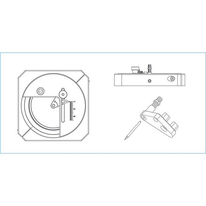 Dụng cụ DSPIAE cắt tròn các cỡ 1-50mm MT-EC MT-C 2.0 Circular Cutter Diameter Circle Cutter