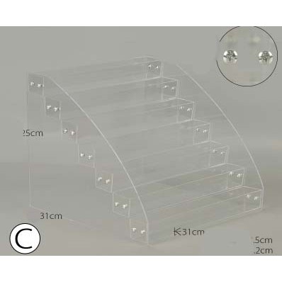 Các loại khay kệ giá để sơn mika gỗ Paint Rack