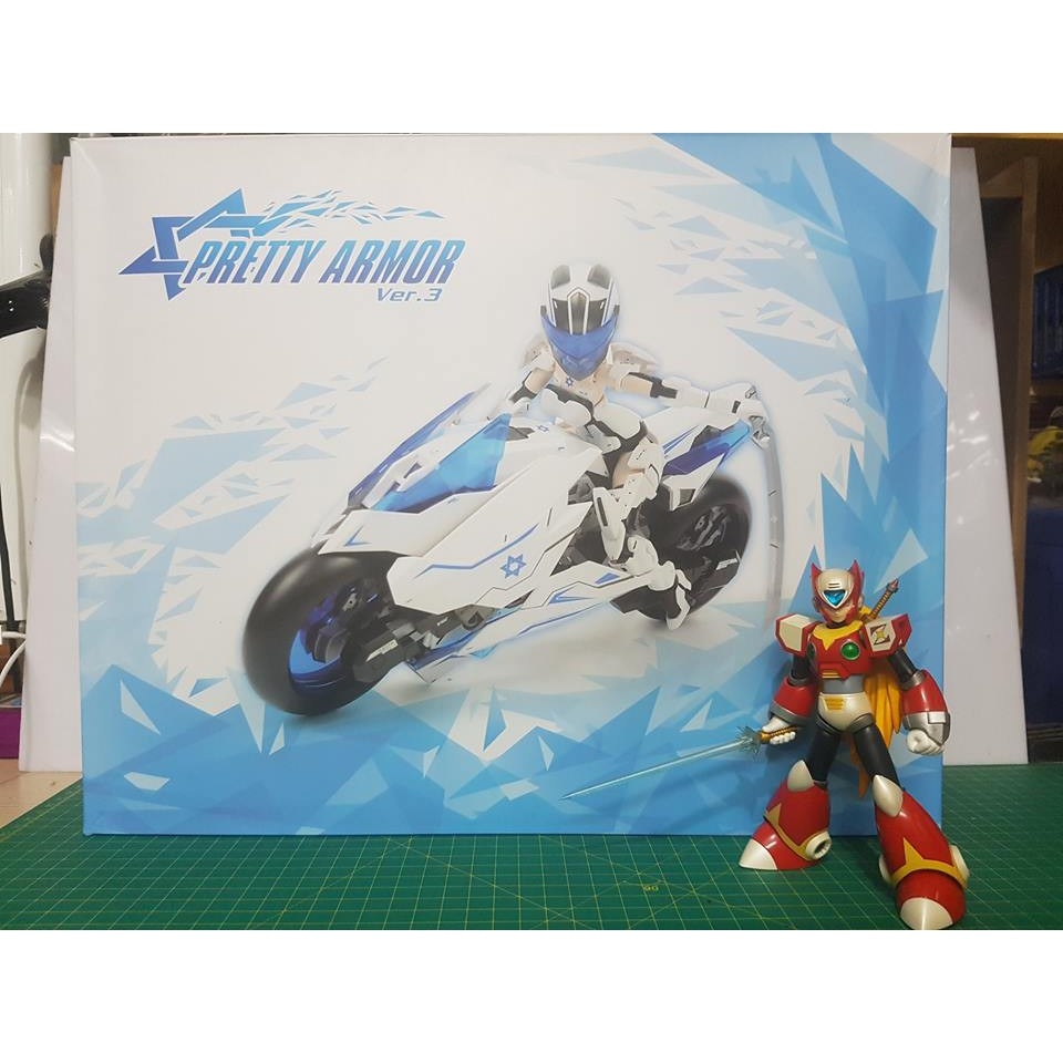 Mô hình lắp ghép PA Pretty Armor Girl ver 3 moto figure