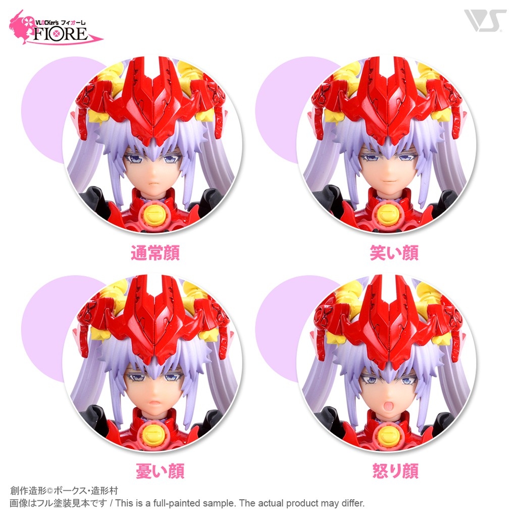 Mô hình nhựa lắp ráp Figure VLOCKer's FIORE LILY Vlocker pretty girl