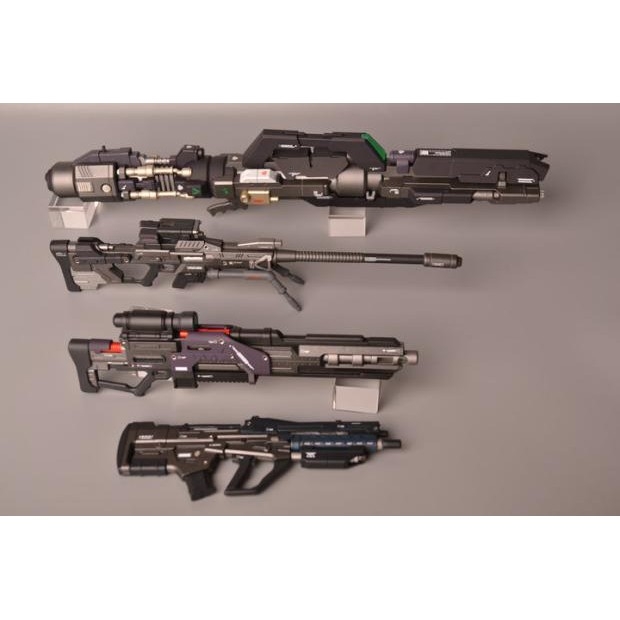 PHụ kiện Mô hình MG 1/100 Custom Assault Weapon Set Rifle Cannon 1/6 Motoking