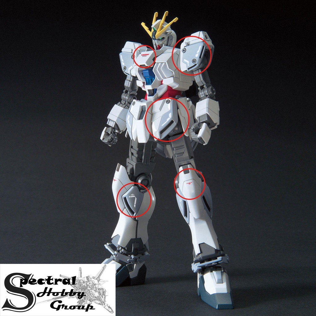 Decal nước dán mô hình  HG Narrative Stein NT Gustav Karl UC Water Sticker