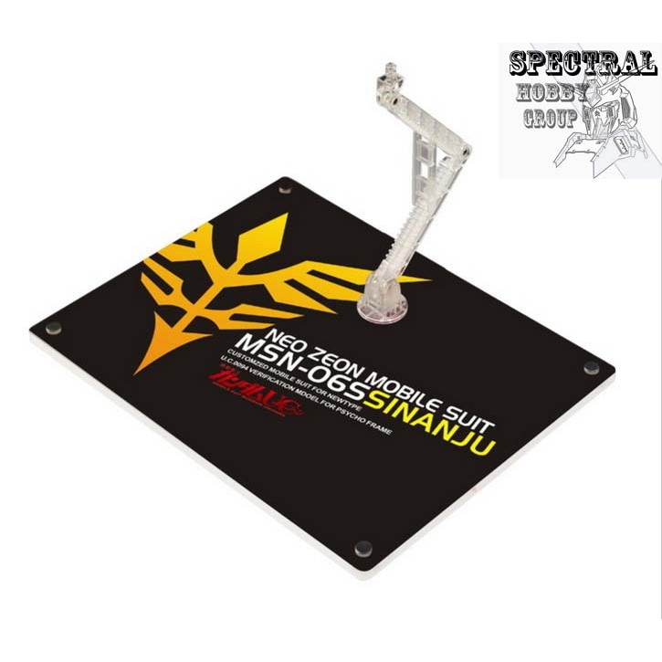 Đế giá đỡ mô hình Action Base MICA MG logo Sinanju Unicorn Banshee Wing Astray RG HG các loại