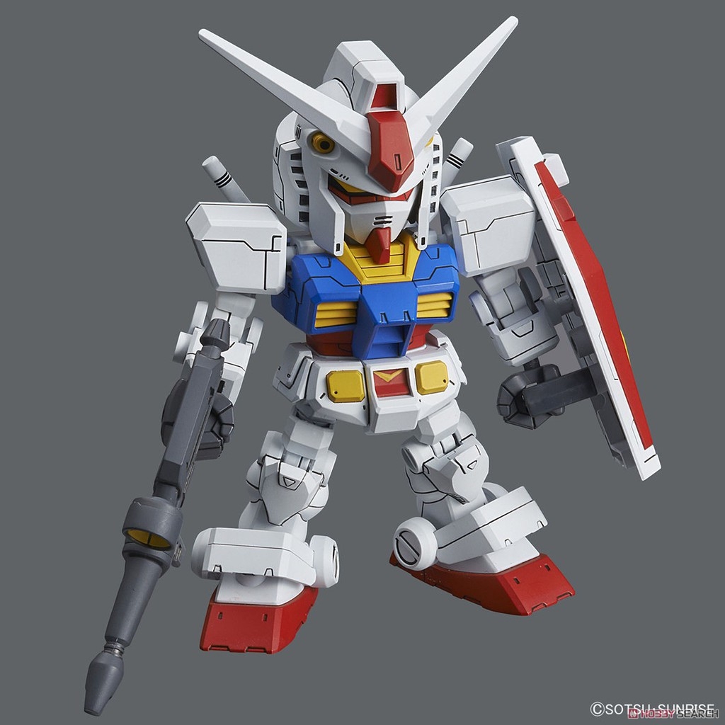 Mô hình lắp ghép SD CS Cross Silhouette RX-78-2 Gundam & Cross Silhouette Frame Set Bandai