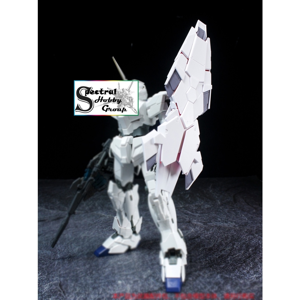 Phụ kiện lắp ráp EW 1/100 mg mgex Full Shield DE Enhanced x2 cho Unicorn Banshee Phenex gundam