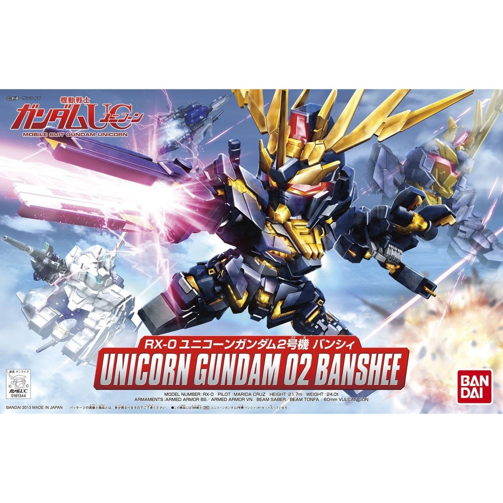 Mô hình lắp ráp SD UC Unicorn Gundam 02 Banshee - Norn - bandai