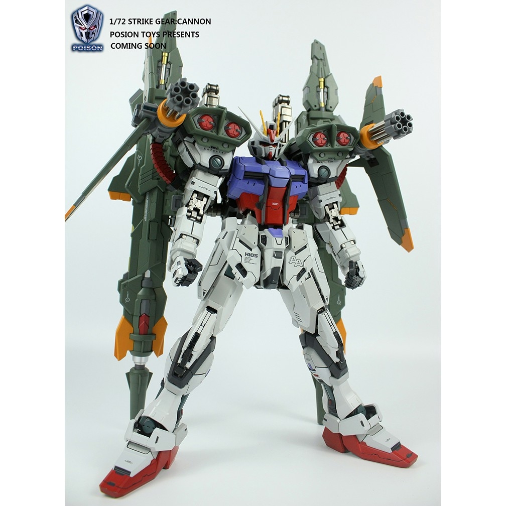 Mô hình MB Sword/Launcher pack cho Strike 1/72 Poisontoys Moshow (không kèm gundam)