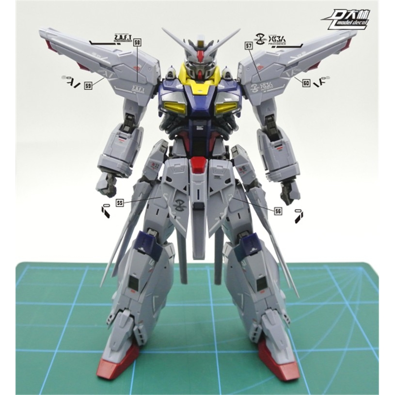 Decal nước dán mô hình MG HG Providence các loại - Water sticker tool hobby
