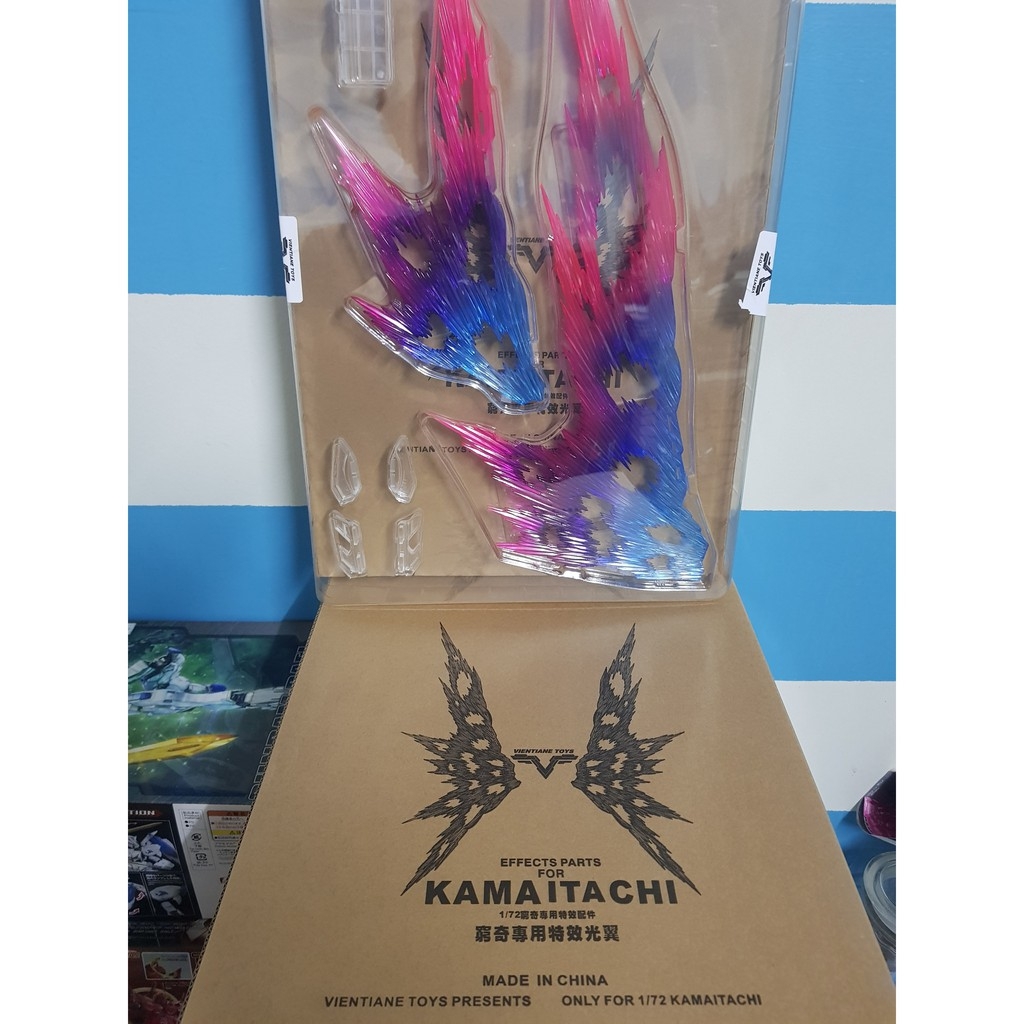 Mô hình Metal build MB METAL FRAME 1/72 KAMAITACHI - Destiny + Effect Wing pack Moshow