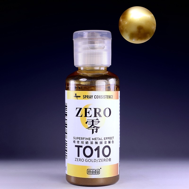 Sơn mô hình Modo color paint Super fine metal Effect Zero Gold silver Ultra clear Red Blue