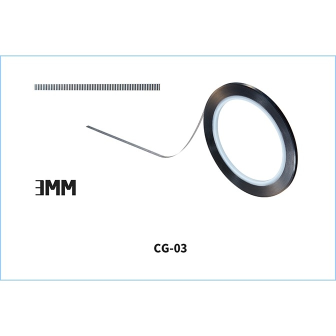 Băng dính cứng DSPIAE kẻ line có vạch chia Hard Edge Tape Ruler Masking 30m