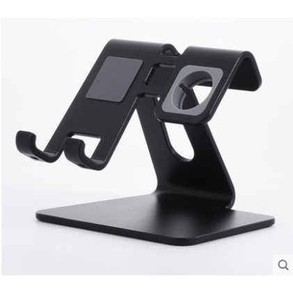 Giá Đỡ Điện Thoại Máy Tính Bảng Đồng hồ 2IN1 metal K2 KAERSI Iphone iWatch Charging Dock Stand