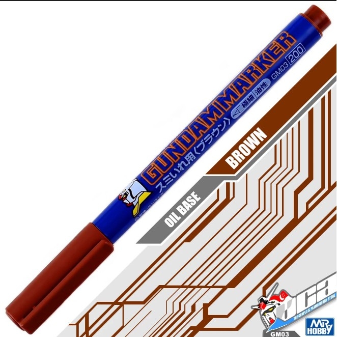 Dụng cụ mô hình kĩ thuật bút kẻ Panel line Gundam Marker Mr.Hobby GM