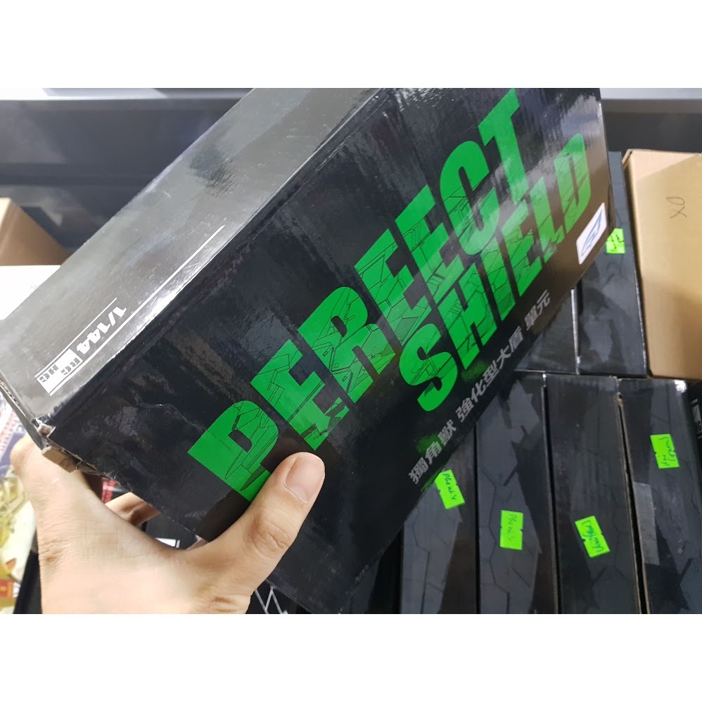 Phụ kiện lắp ráp Perfect DE Enhanced Shield x3 + bộ kết nối + 3 action base figure cho 1/144 HG RG Unicorn