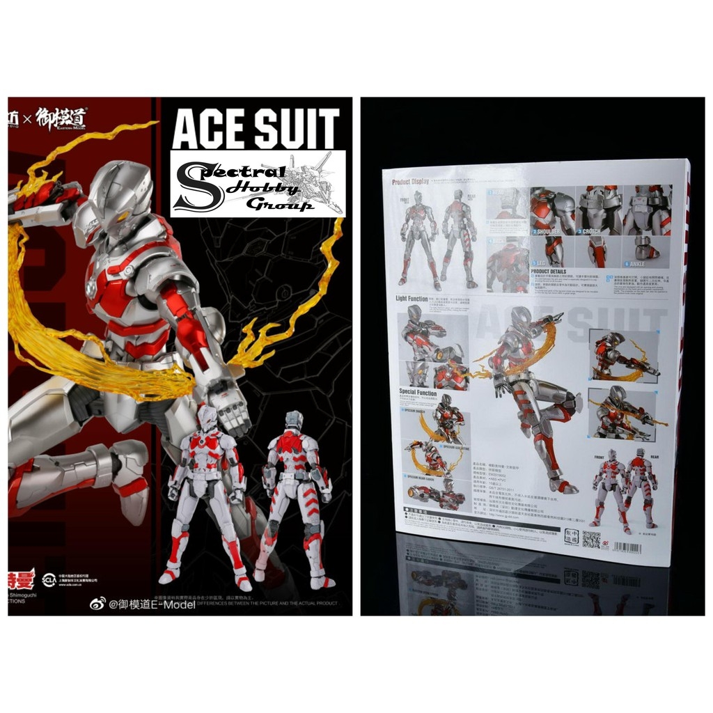 Mô hình lắp ráp 1/6 Ultraman ACE Suit ver 7.3 Dimension Studio x E-Model