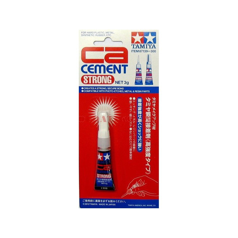 Dụng cụ mô hình - Keo dán đa năng siêu mạnh CA Cement Strong Tamiya Accelerator