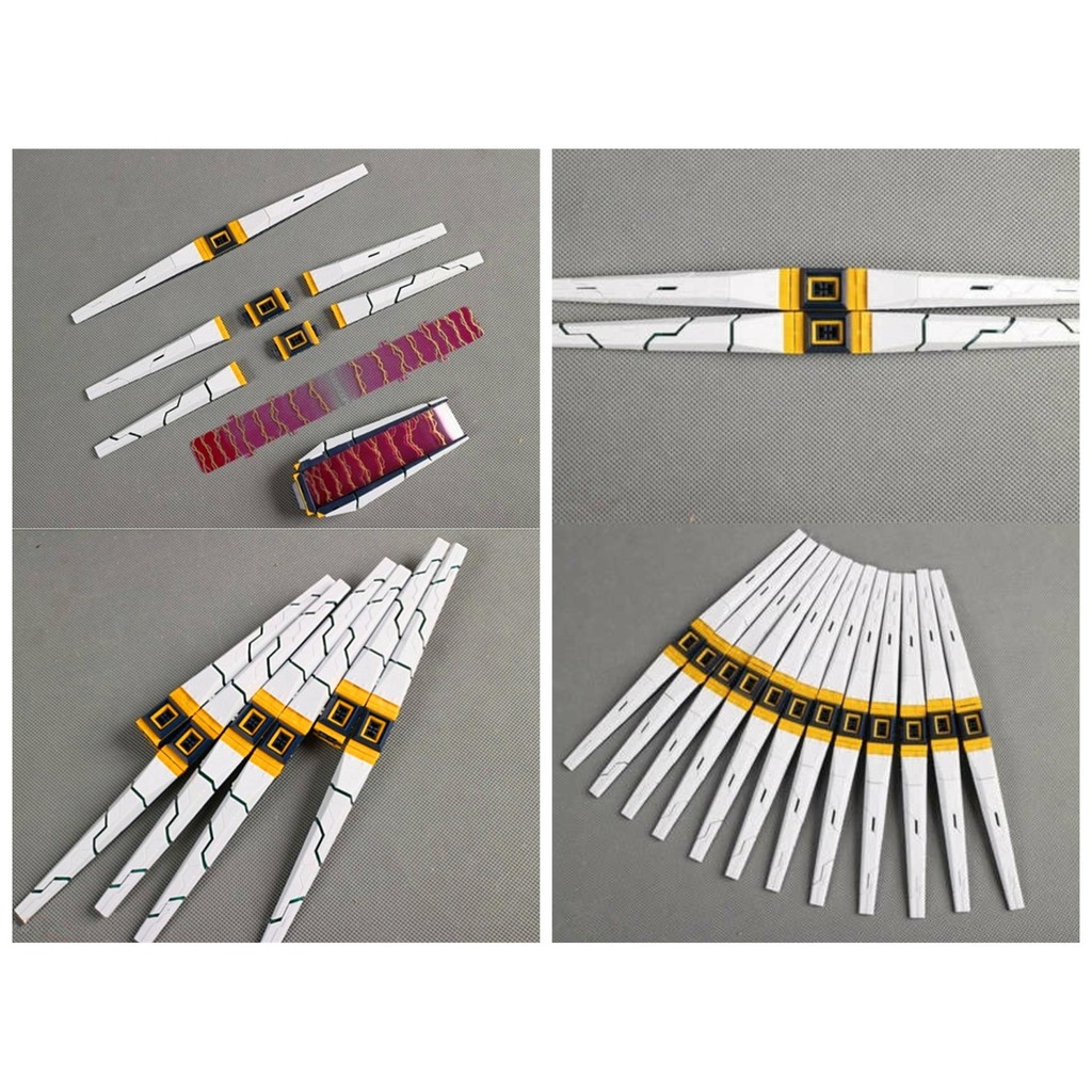 PHụ kiện lắp ráp MG 1/100 Double Fin Funnel custom unit for Nu Gundam daban
