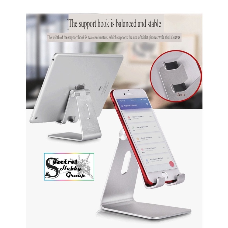 Giá Đỡ Điện Thoại Máy Tính Bảng Kim Loại Nguyên Khối K3 cực chất chắc chắn - KAERSI - phone tablet stand adjustable