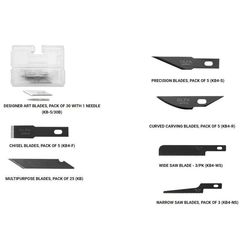 Dụng cụ kỹ thuật mỹ thuật dao mô hình / hộp lưỡi OLFA AK1 AK5 LTD09 series knife