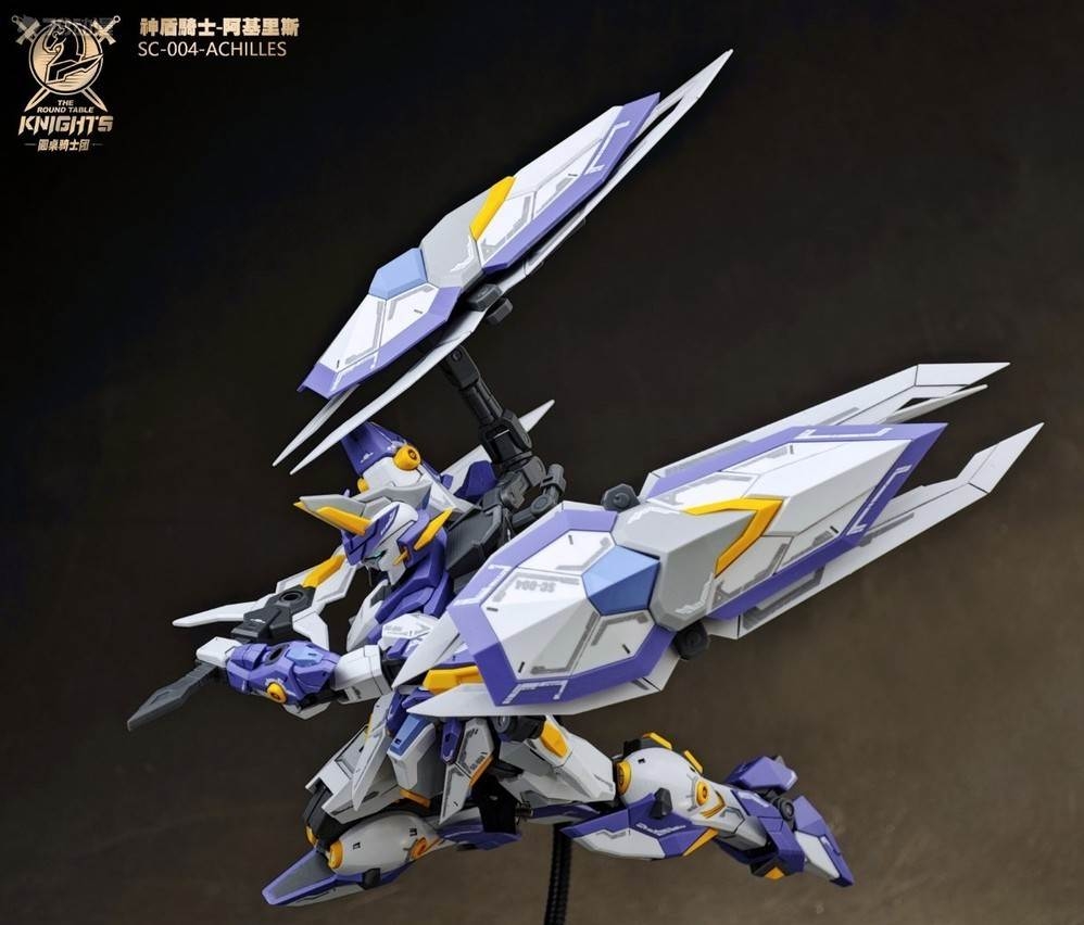 Mô hình lắp ráp Aegis Knight Achilles SC004 BE 1/144 SNAA model Round Table Knights