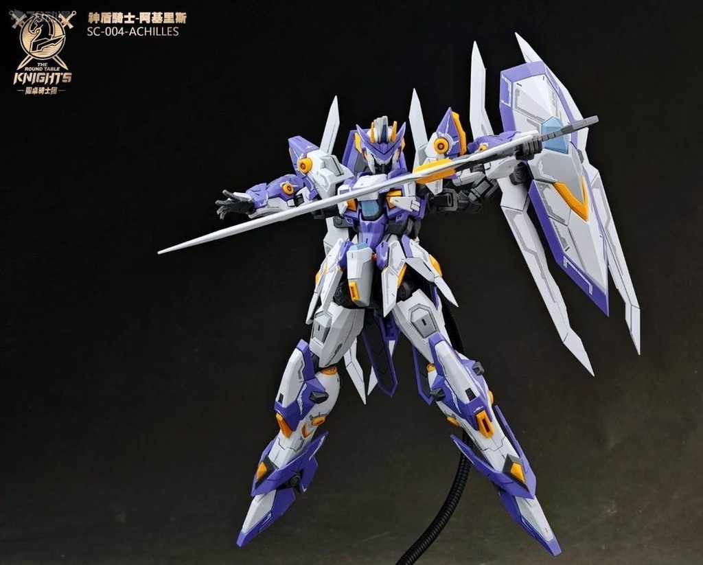 Mô hình lắp ráp Aegis Knight Achilles SC004 BE 1/144 SNAA model Round Table Knights