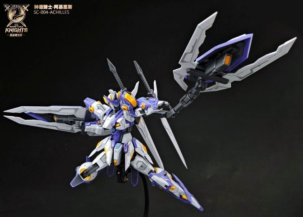 Mô hình lắp ráp Aegis Knight Achilles SC004 BE 1/144 SNAA model Round Table Knights