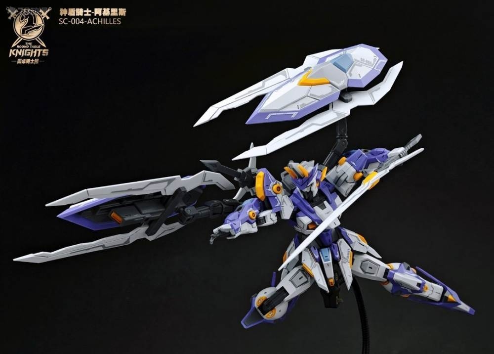 Mô hình lắp ráp Aegis Knight Achilles SC004 BE 1/144 SNAA model Round Table Knights