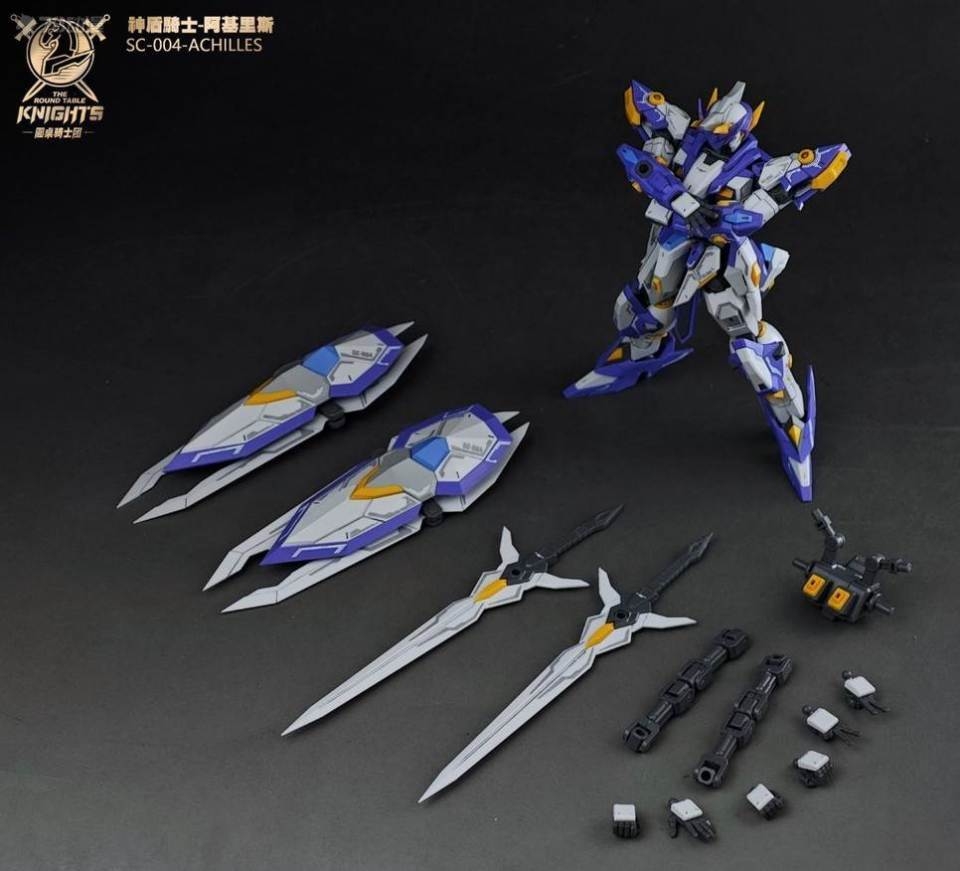 Mô hình lắp ráp Aegis Knight Achilles SC004 BE 1/144 SNAA model Round Table Knights