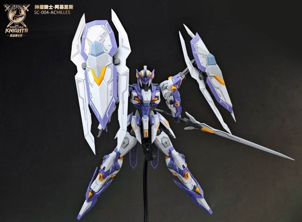 Mô hình lắp ráp Aegis Knight Achilles SC004 BE 1/144 SNAA model Round Table Knights