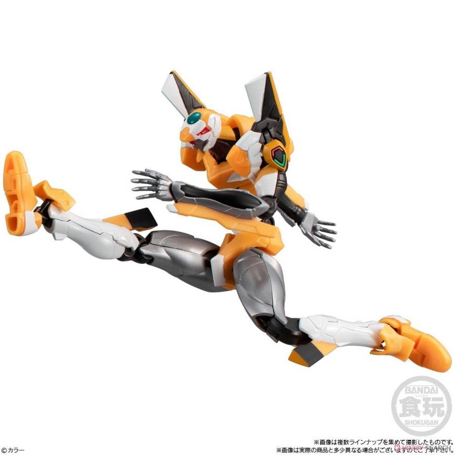 Mô hình lắp ráp Eva Frame DX Rebuild of Evangelion (Set of 3) Shokugan Eva Unit 00 01 02 BANDAI