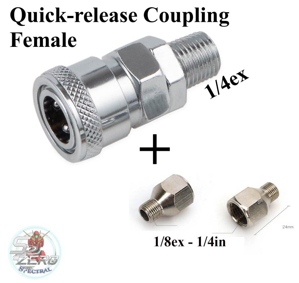 Dụng cụ các loại đầu kết nối chuyển thiết bị máy nén khí bút sơn airbrush compressor mô hình