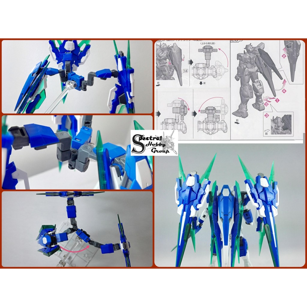 Phụ kiện Mô hình Full Saber Sword IV cho RG HG 00 QanT