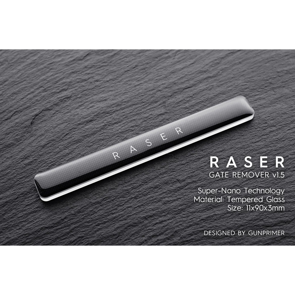 Dụng cụ chà nhám Gunprimer Raser siêu mịn GATE REMOVER SET Gate Perfect Solution