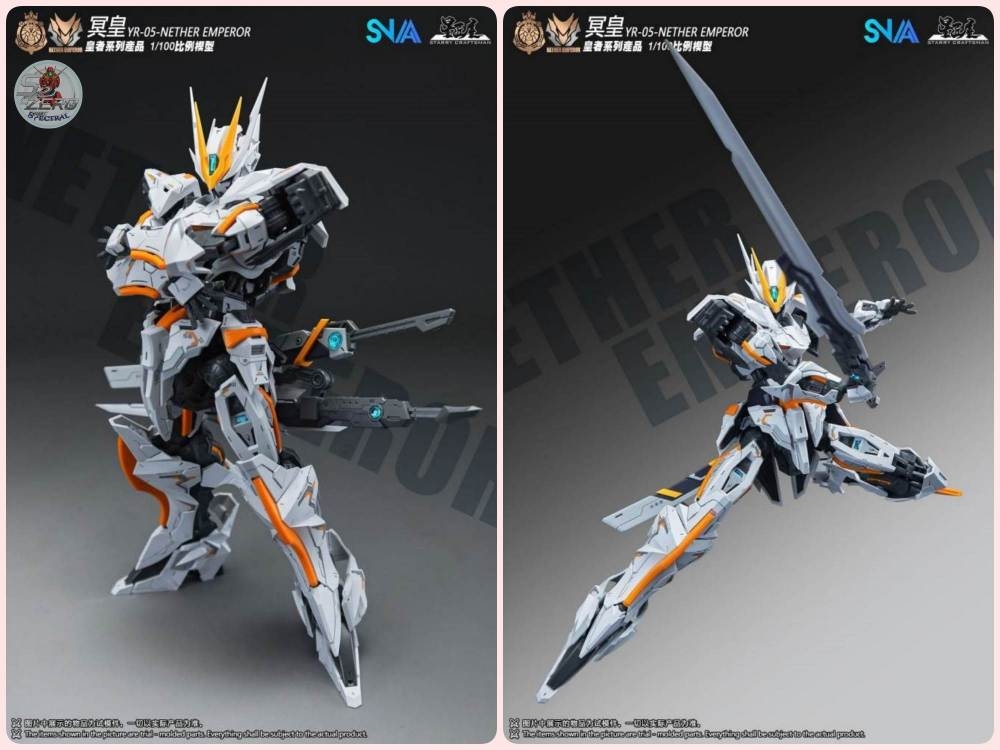 Mô hình lắp ráp SNAA 1/100 YR-05 NETHER EMPEROR