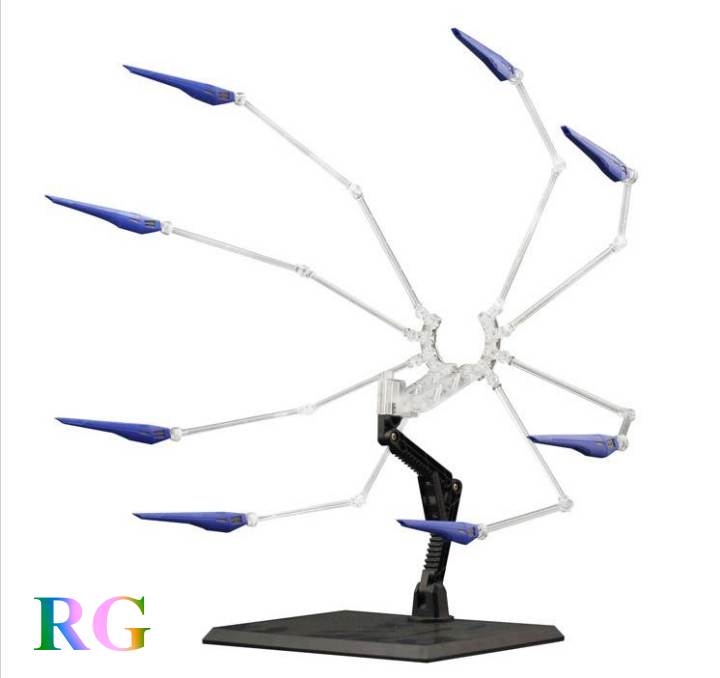 Đế giá đỡ mô hình Action base + Effect Wing cho MG RG Gundam Seed / Strike Freedom