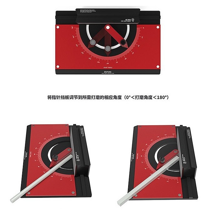 Dụng cụ mô hình mài dũa góc cạnh Metal fixed angle grinder isometric AT-MA Dspiae