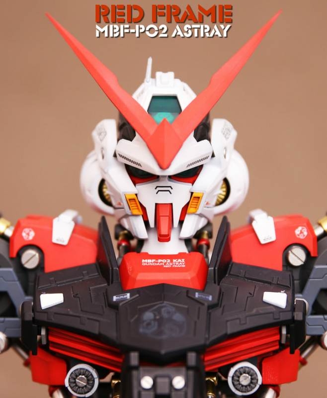 Mô hình lắp ráp 1/35 Head bust Astray Red Blue Frame Motor King